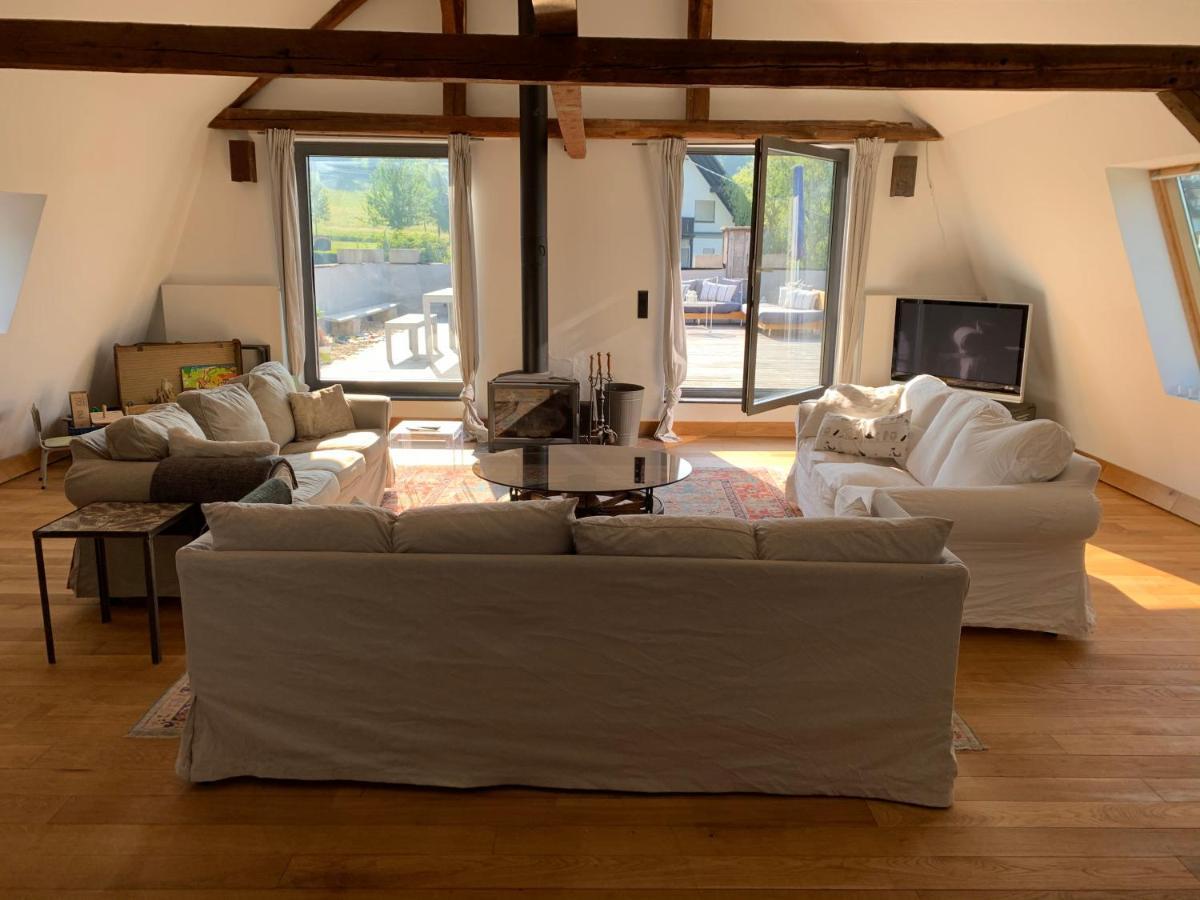 Design Appartment With Big Terrace Halsenbach Eksteriør bilde